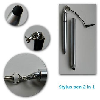 Stylus pen 2 in 1