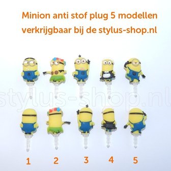 Minion anti stof plug