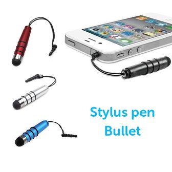 Stylus pen bullet