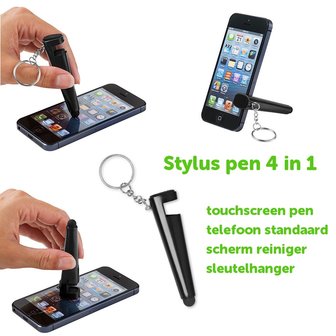 Stylus pen 4 in 1