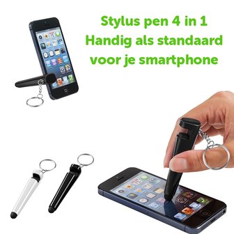 Stylus pen 4 in 1