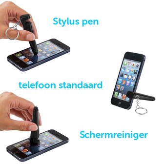 Stylus pen 4 in 1