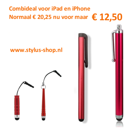 Stylus pen ipad en iphone