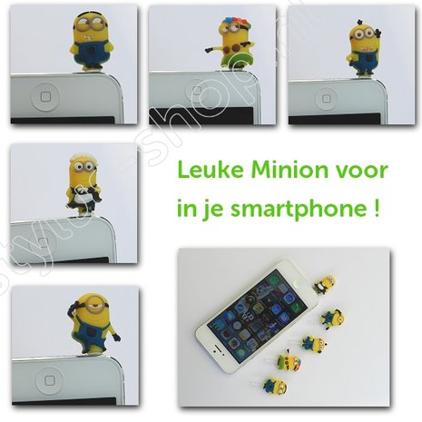 Minion anti stof plug