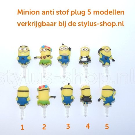 Minion anti stof plug