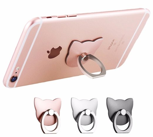 Smartphone Ring Houder/Stand rose