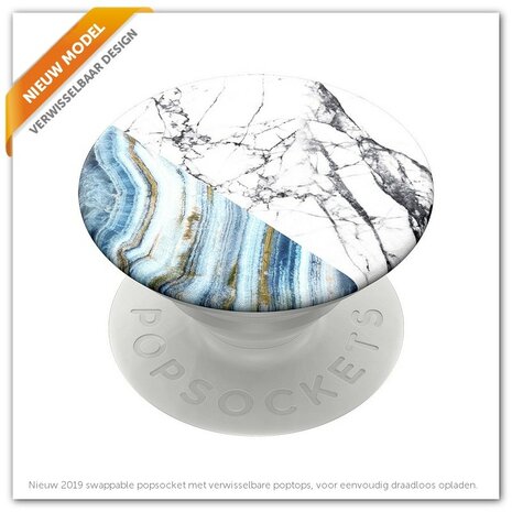 PopSockets Aegean Marble