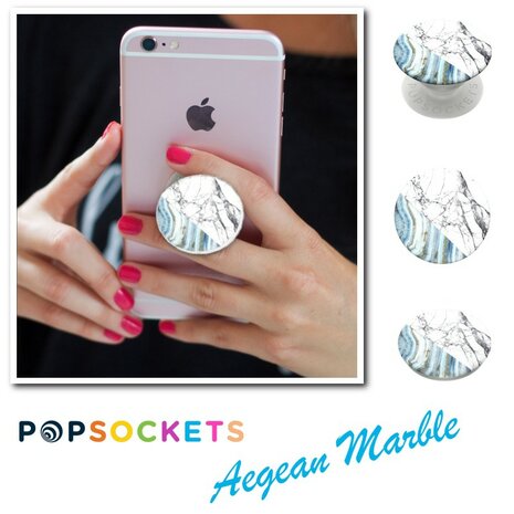 PopSockets Aegean Marble