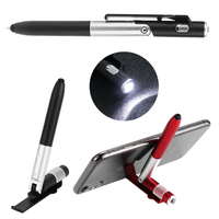 Stylus pen telefoonhouder met led